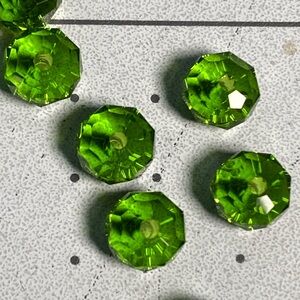 Crystal Beads: 6mm Wheel (50)